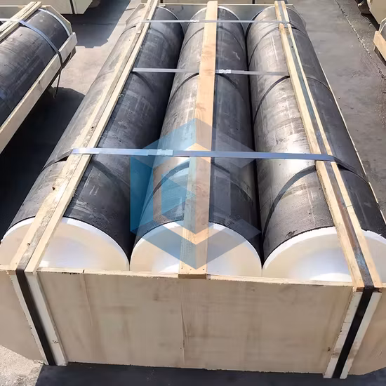 Fabricante de China UHP/HP/RP Electrodo de grafito RP 200 mm HP 350 mm UHP 600 mm